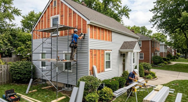 Damaged Siding Replacement in West Hartford, CT