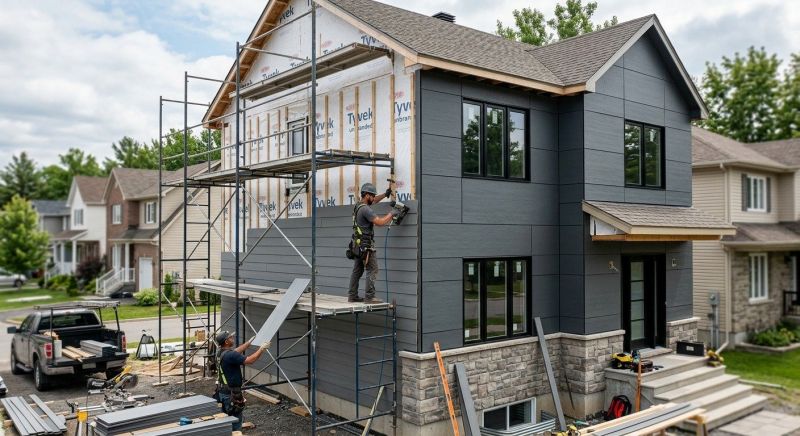 Facade Cladding Installation in Norwalk, CT