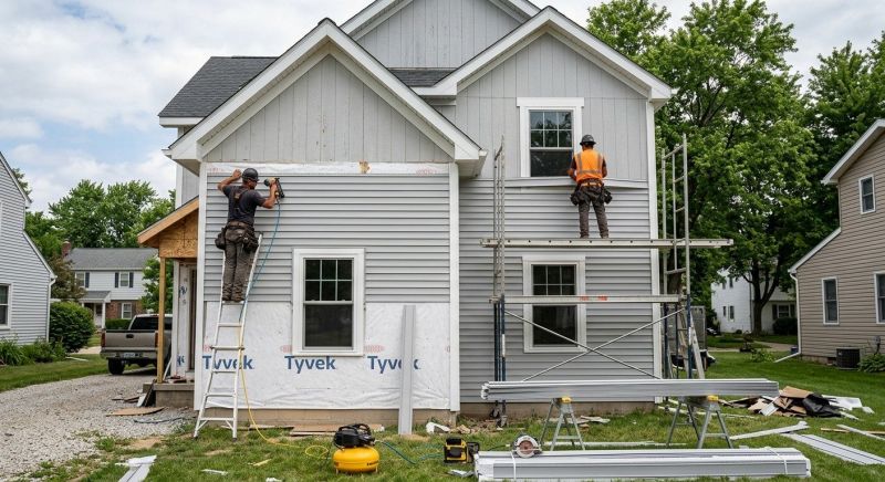 Horizontal Siding Installation in West Hartford, CT