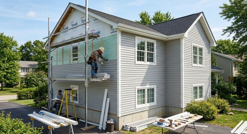 Horizontal Siding Installation in West Hartford, CT