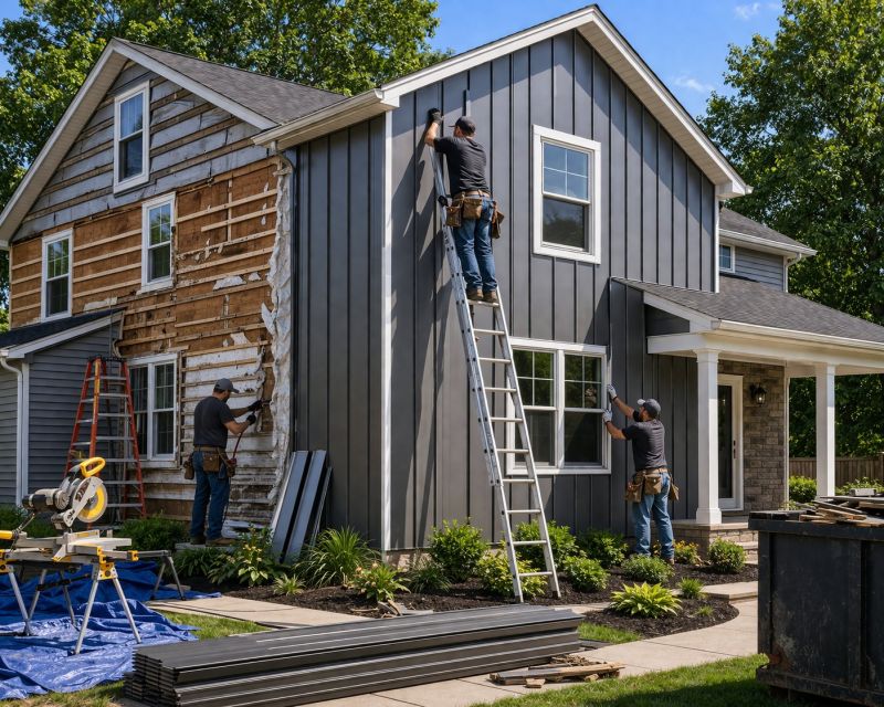House Siding Installation in Nashua, NH